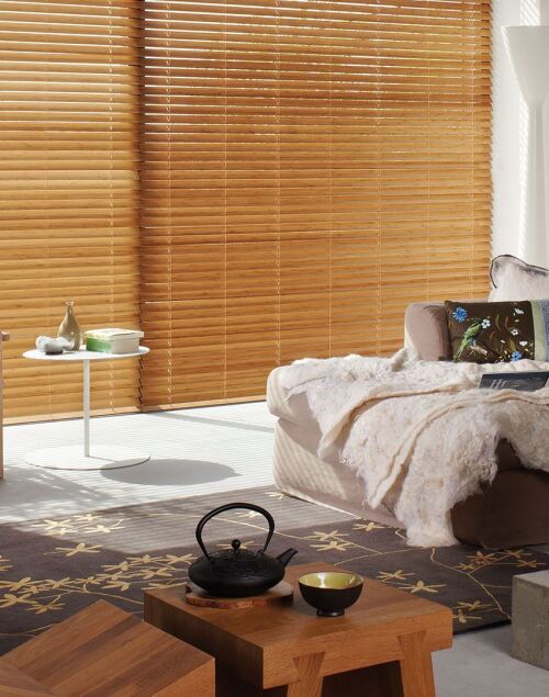 Woontrends voor dit najaar met houten jaloezieën